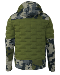 Axis Thermal Hybrid Hooded Jacket | Verde