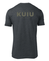 KUIU Here to Hunt Back Logo T-Shirt | Charcoal