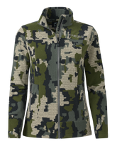 Women's Border Fleece Full Zip | Verde