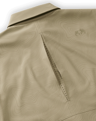 Mesa Vented SS Snap Shirt Topo | Bone Topo Print