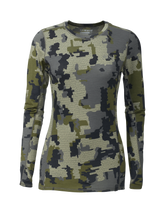Women's ULTRA Merino 145 LS Crew | Verde