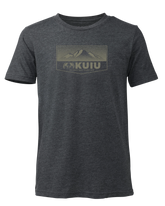 Youth Ultralight Mountain Logo T-Shirt | Charcoal