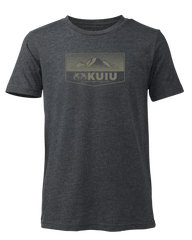 Youth Ultralight Mountain Logo T-Shirt | Charcoal