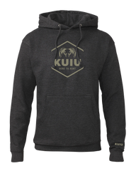 KUIU Stacked Here to Hunt Hoodie | Charcoal