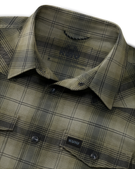 Laredo LS Shirt | Verde Ombre Plaid