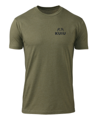 KUIU Ram Chest Logo T-Shirt | Military Green