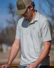KUIU Performance Polo | Heather Black