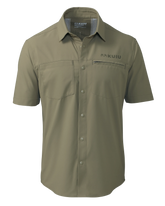 Mesa Vented SS Snap Shirt | Khaki
