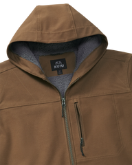 Brawley Hooded Fleece Jacket | Saddle