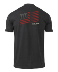 KUIU Retro Flag Fade T-Shirt | Black
