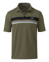 KUIU Performance Polo Stripe | Evergreen Chest Stripe