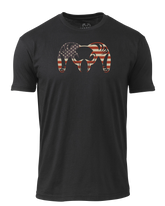 KUIU Solid Patriotic Ram T-Shirt | Black