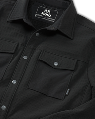 Blockfield Fleece Shirt Jacket | Black
