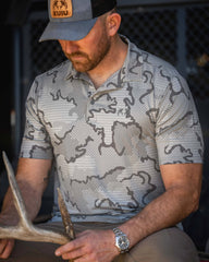 KUIU Performance Polo | Stone Tonal