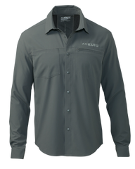 Mesa Vented LS Snap Shirt | Stone
