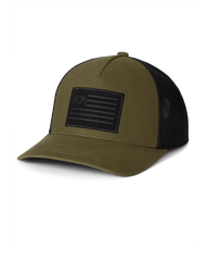 Welded Flag Patch Hat | Olive/Black
