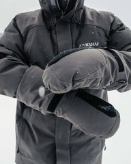 Super Down Arktuk Mitt | Asphalt