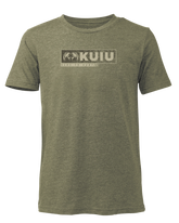 Youth Here to Hunt Gritstone T-Shirt | Military Green