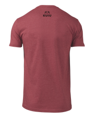 KUIU Here to Hunt Fade T-Shirt | Cardinal