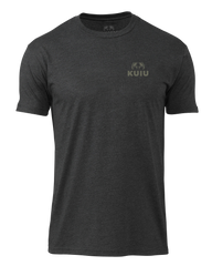 KUIU Here to Hunt Back Logo T-Shirt | Charcoal