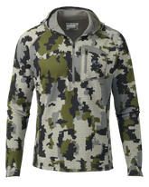 PRO Merino 200 Zip-T Hoodie | Verde