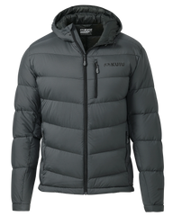 Super Down PRO Hooded Jacket | Gunmetal