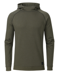 Canyon Waffle Hoodie | Ash Heather