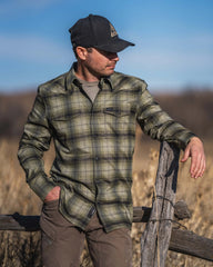 Laredo LS Shirt | Verde Ombre Plaid