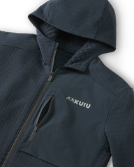 Blockfield Fleece Hoodie | Steel Blue