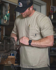 Workgrade SS Pocket Crew | Bone