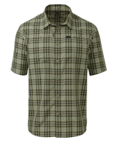 Borrego SS Shirt | Verde Crosscheck Plaid