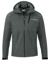 Axis Hybrid Hooded Jacket | Gunmetal