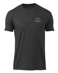 KUIU Ultralight Chest Logo T-Shirt | Charcoal