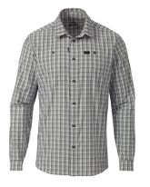 Borrego LS Shirt | Mini Cross Check Verde Plaid