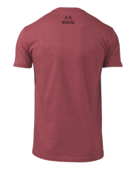 KUIU Here to Hunt Logo T-Shirt | Cardinal