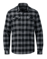 Field Flannel Shirt | Gunmetal Buffalo Check