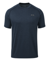 EnduroMesh SS Crew | Midnight Blue Heather