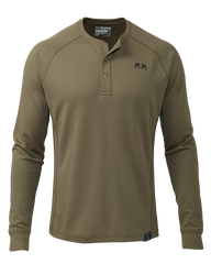 PRO Merino 200 Henley | Ash
