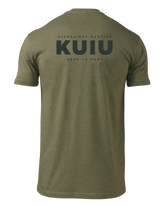 KUIU Here to Hunt Back Logo T-Shirt | Military Green