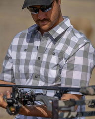 Borrego SS Shirt | Battleship Plaid