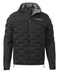 Axis Thermal Hybrid Hooded Jacket | Carbon