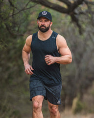 EnduroMesh Tank | Black Heather