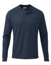 PRO Merino 200 Henley | Steel Blue