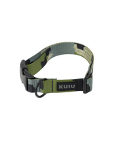 Camo Webbing Dog Collar | Verde