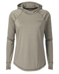 Women's Gila LS Hoodie | Bone