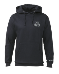 KUIU Ultralight Chest Logo Hoodie | Navy