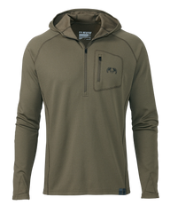 PRO Merino 200 Zip-T Hoodie | Ash