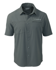 Mesa Vented SS Snap Shirt | Stone