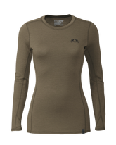 Women's ULTRA Merino 145 LS Crew | Ash
