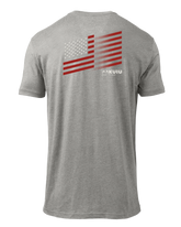 KUIU Retro Flag Fade T-Shirt | Heather Grey